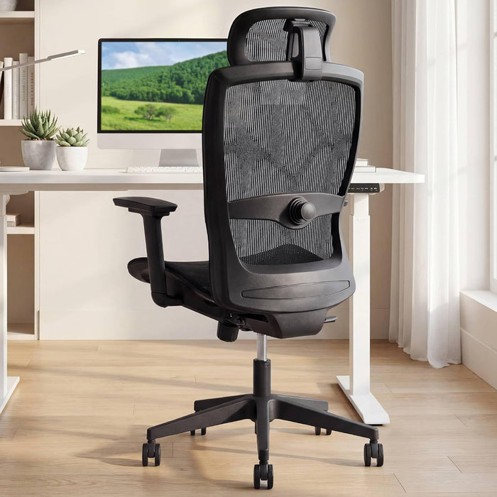 Ergonomic Office Chair,Comfy Desk Chair with Lumbar Support