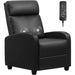 Modern Recliner Sofa with Massage