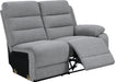 David 3-Piece Motion Sectional Sofa in Smoke