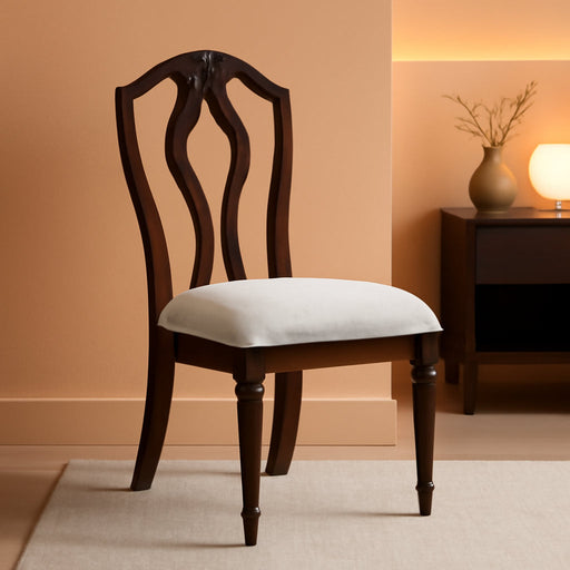 Lavinton Traditional Upholstered Dining Chairs - Tan (Set of 2)