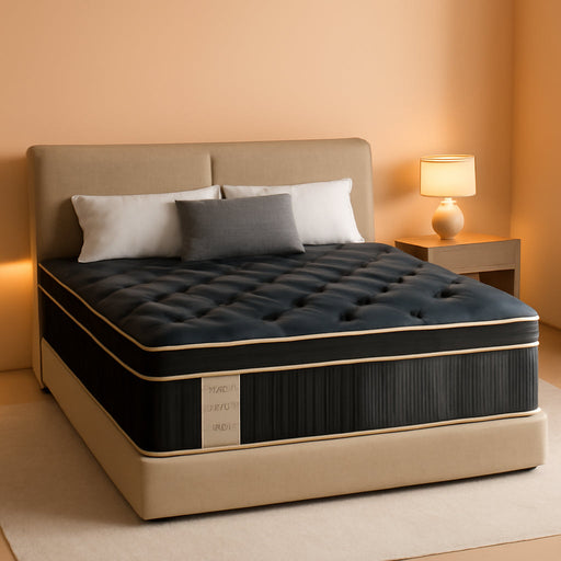 Queen Mattress, 12 Inch Hybrid Mattress Queen Size in a Box, Medium Firm