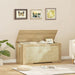 39.4” Storage Chest, Toy Box with 2 Safety Hinges, Toy Chest for Bedroom, Storage Bench with Storage, Shoe Bench, Supports 220 Lb, for Living Room, Entryway, Natural
