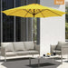 Patio Umbrella 9FT Outdoor Umbrella Patio for Garden Yellow