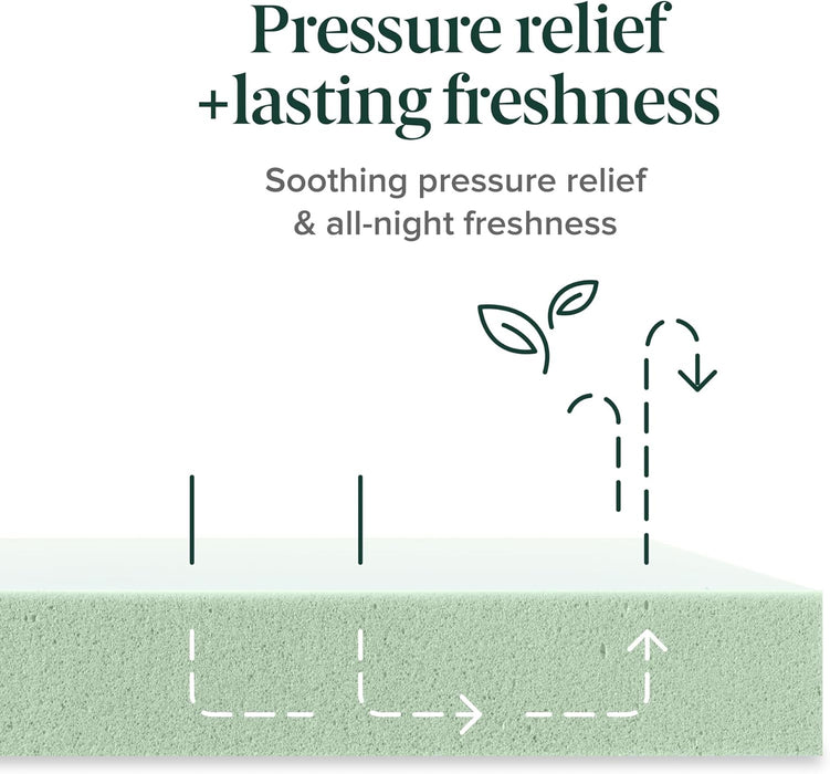 10 Inch Ultima RV Memory Foam Mattress [New Version], Short Queen, Fiberglass Free, Medium Firm Feel, Breathable Memory Foam, Certified Safe Foams & Fabric, Mattress in a Box