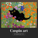 Framed Luxurious MonetStyle Cat WallArtDecor 11x14