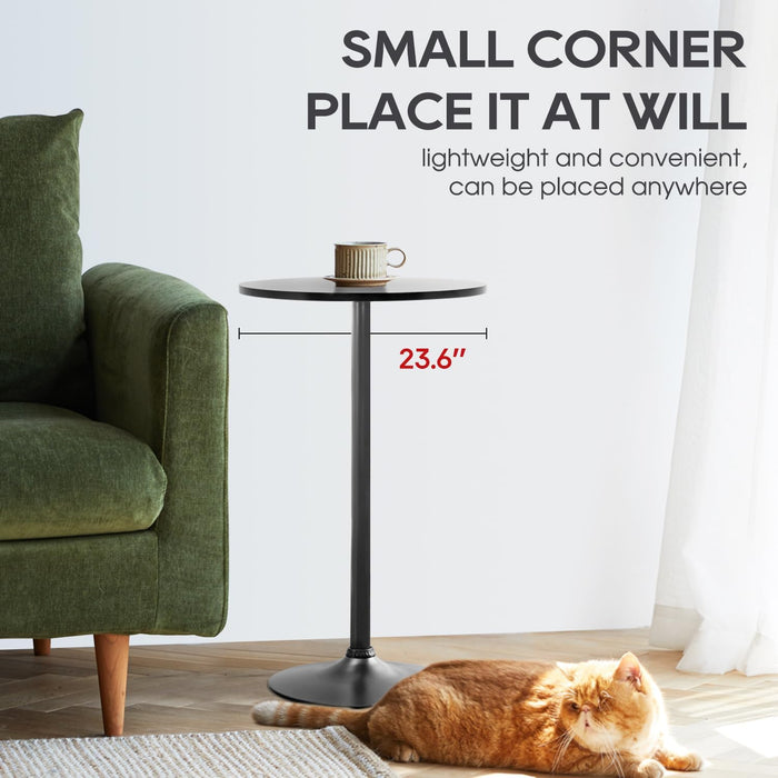 40 Inch Round Bistro Pub Table IndustrialGradeMDFTop