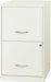 2-Drawer File Cabinet, 14.2" X 18" X 24.5", White