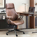 Dark Brown Ergonomic Executive Office Chair Deluxe