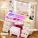 Vanity Desk With Multicolor RGB Illuminated Mirror