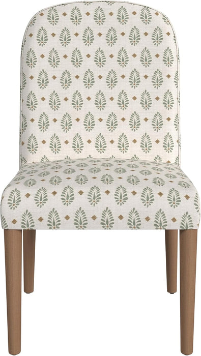 Classic Parsons Dining Chair, Sage Paisley Medallion (Single Pack)