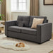 65Inch MidCentury Tufted Upholstered Couch USB Ports