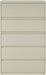 Hirsh 42 Inch Wide 5 Drawer Metal Lateral File Cabinet for Home and Office, Holds Letter, Legal and A4 Hanging Folders, Putty