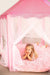 Princess Tent Girls Ultra Soft Rug LED Star Lights Castle Playhouse