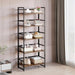 Folding FiveTier Bookshelf Plant Stand Fire SpaceSaving