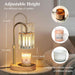 Candle Warmer Lamp, with Timer Dimmer Adjustable Height, Birthday Gifts for Women Men, for Mom, Wax Melt Warmer for Home Decor Room Decor, Thanksgiving Gifts Christmas