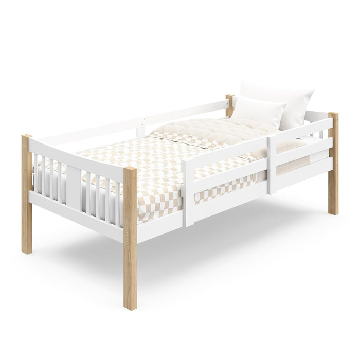 TwinOverTwin Bunk Bed White Finish Greenguard GoldCertified
