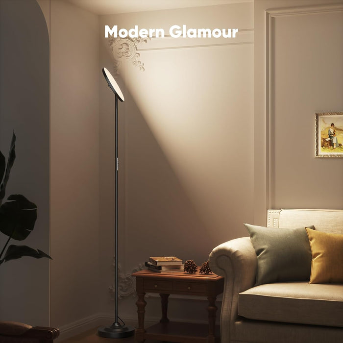 LED Floor Lamp Tall HighBrightnessLED Dimmable Remote