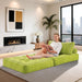 Emerald Convertible Sleeper Sofa Bed With Backrest