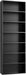 82 Inch Tall Freestanding Black Bookshelf StorageUnit
