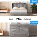 Queen Murphy WallBed Cabinet With USBChargingPorts