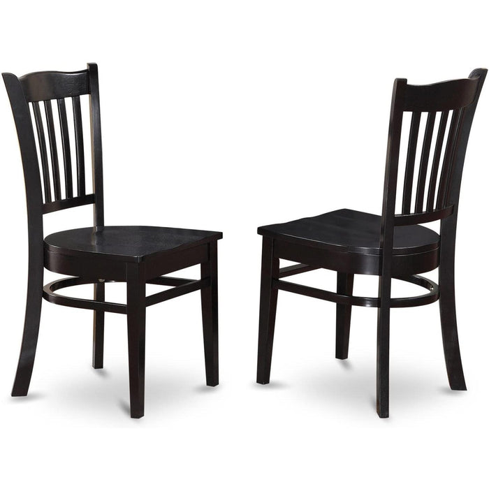 DLGR3-BLK-W Dining Table Set