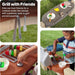 All around Playtime Patio with Canopy Playset – Shaded Outdoor Playhouse for Kids with Realistic, Interactive Features, Room for Multiple Toddlers to Play – Dimensions: 60" H X 47.5" W X 47.5" D
