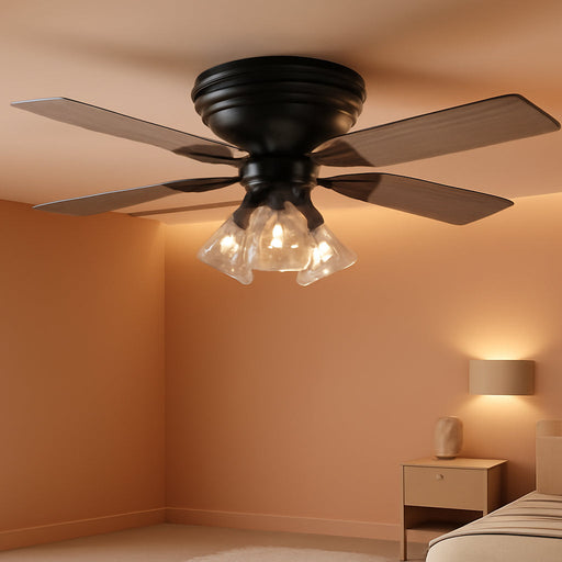 52 Inch Vintage Farmhouse Reversible Ceiling Fan