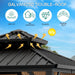 10x10 Durable Aluminum Hardtop Gazebo Permanent Pavilion