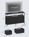Ink Black Engineered Dresser With Integrated Lighting