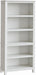 71" Farmhouse Bookcase, 5-Tier Bookshelf with Adjustable Shelves | Adjustable Shelves, Easy Assembly