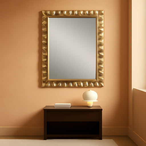 Haya - 40 Inch Scalloped Mirror