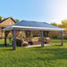 10X20 Pop up Gazebo Canopy Tent, One Person Set up Portable Instant Folding Shelter, Outdoor Canopy Tent with Extra Shade for Backyard, Patio, Party