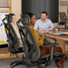 Ergonomic Office Chair with 3D Headrest, T23 High Back Mesh Desk Chair with Adjustment Lumbar Support & 3D Armrests, Chair, Big and Tall Swivel Computer Chair for Home Office, Gaming(Mocha)