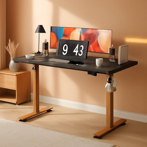 Height Adjustable Electric Standing Desk with Memory Preset