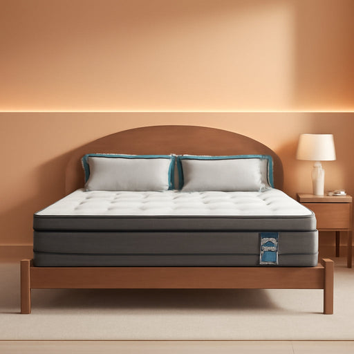 Queen Mattress 10 Inch Hybrid Mattress in a Box, Medium Firm Queen Size Bed Mattresses with Zoned Support, Memory Foam and Pocket Springs for Motion Isolation&Pressure Relief, Certipur-Us