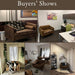 Oversized Bronzing Upholstery Club Chair Metal Legs