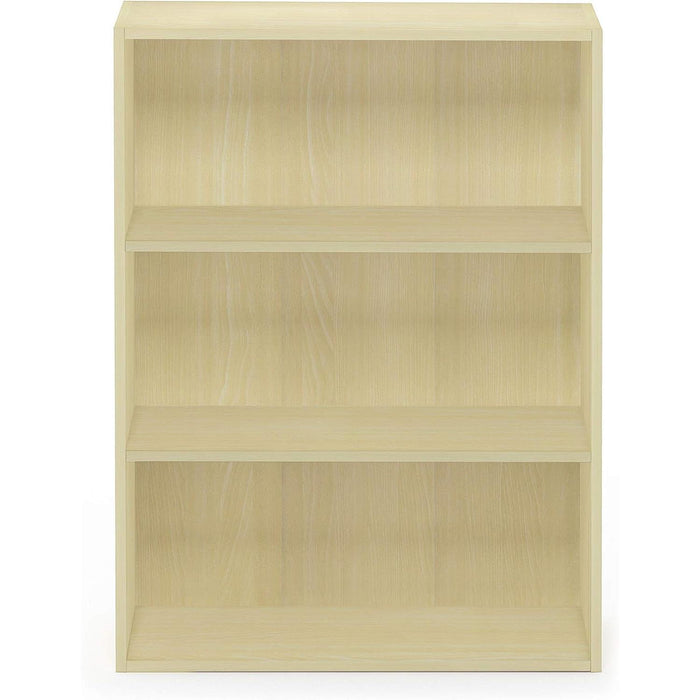 Pasir 3-Tier Open Shelf Bookcase, Maple