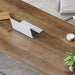 55 Inch Modern Computer Office Desk Metal Wood Writing Desks Rustic Oak