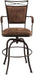 Bridgetown Swivel Tilt Barstool, Aged Bronze Finish