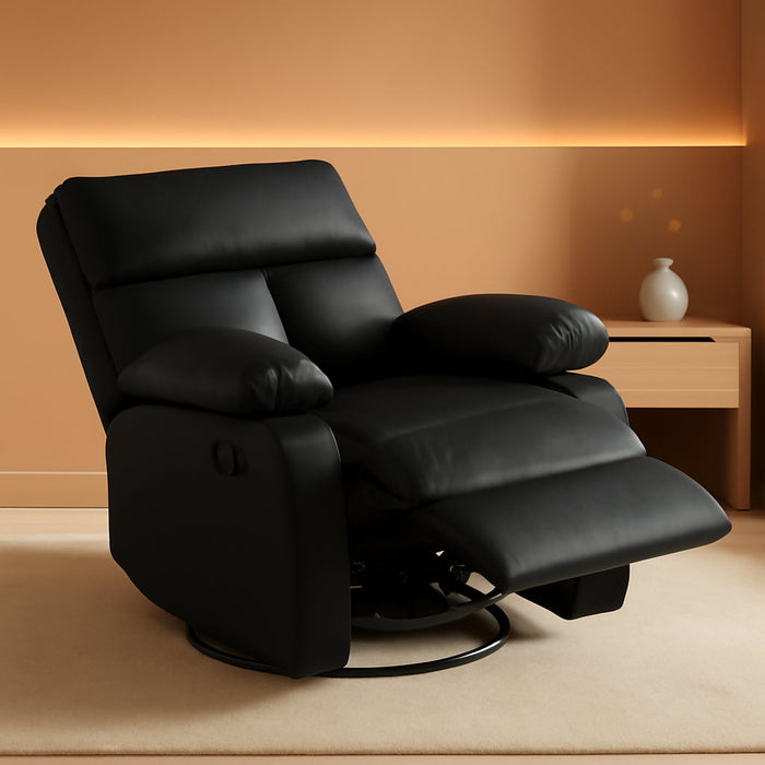 Swivel Rocker Recliner, Small Rocking Recliners for Small Spaces