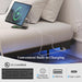 Floating Bed Frame Queen Size with Smart LED Lights & Charging Station