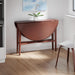 Expandable Collapsible Double Leaf Dining Table Compact