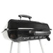 17.5" Square Steel Charcoal Grill with Wheels, Black, New