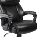 Hercules Series High-Back Swivel Leathersoft Office Chair, Ergonomic Executive Chair with Headrest and Adjustable Height, Black