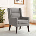 Grey Armchair HighBack CommercialGrade For Living Room