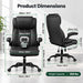 Ergonomic Office Chair, Comfy High Back PU Leather Desk Chair