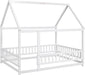Full Size Wooden Montessori Farmhouse Playhouse Bed