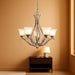 Dover 5-Light Chandelier, Brushed Nickel
