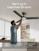 Advanced Electronic Low Profile Ceiling Fan Remote Kit