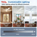 42" White Low Profile Ceiling Fan with Light & Remote Control